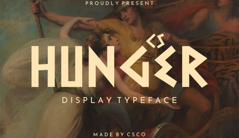 Hunger Font