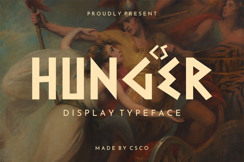 Hunger Font