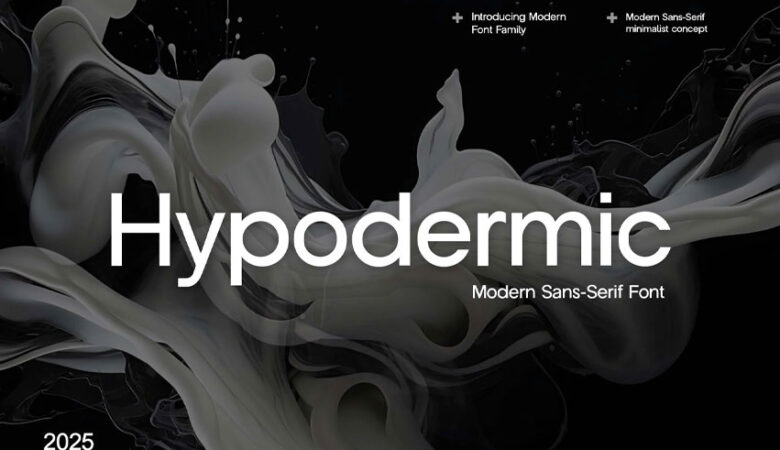 Hypodermic Font