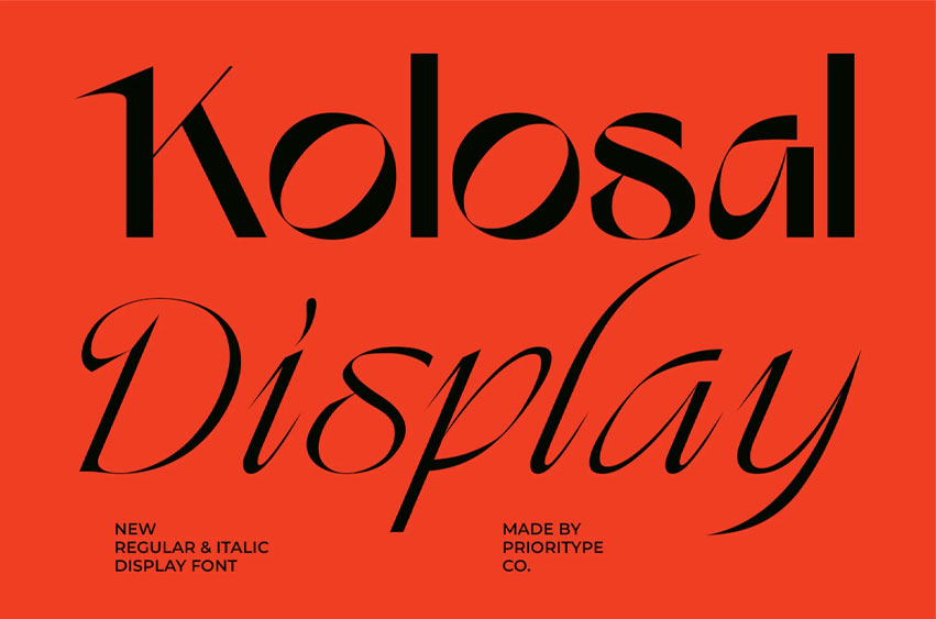 Kolosal Display Font