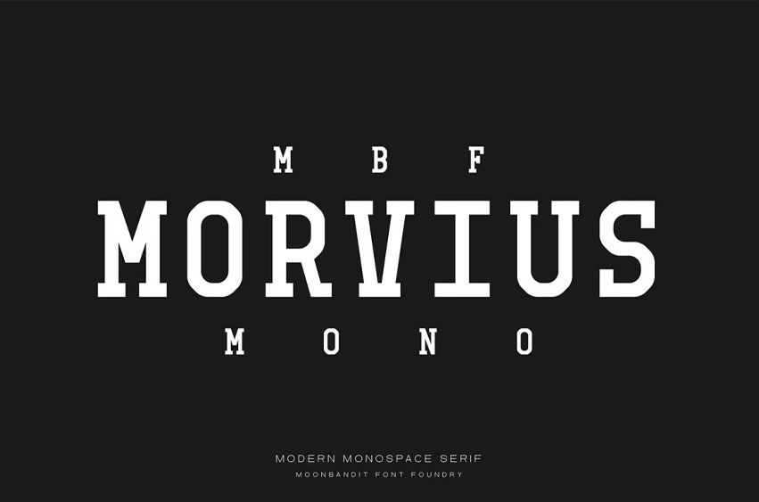 MBF Morvius Mono Font