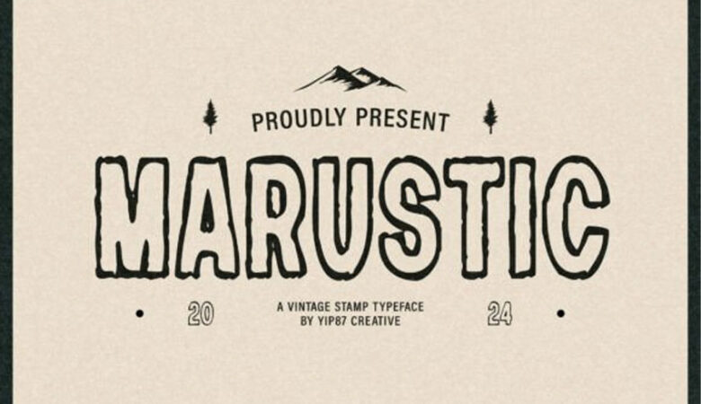 Marustic Font