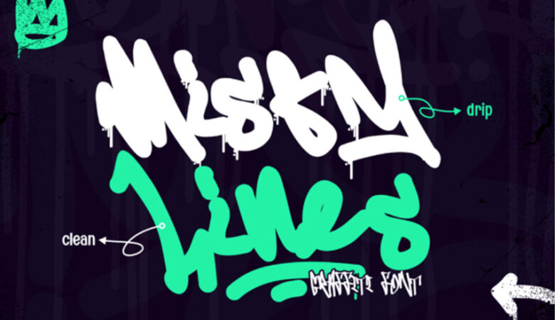 Misty Lines Font