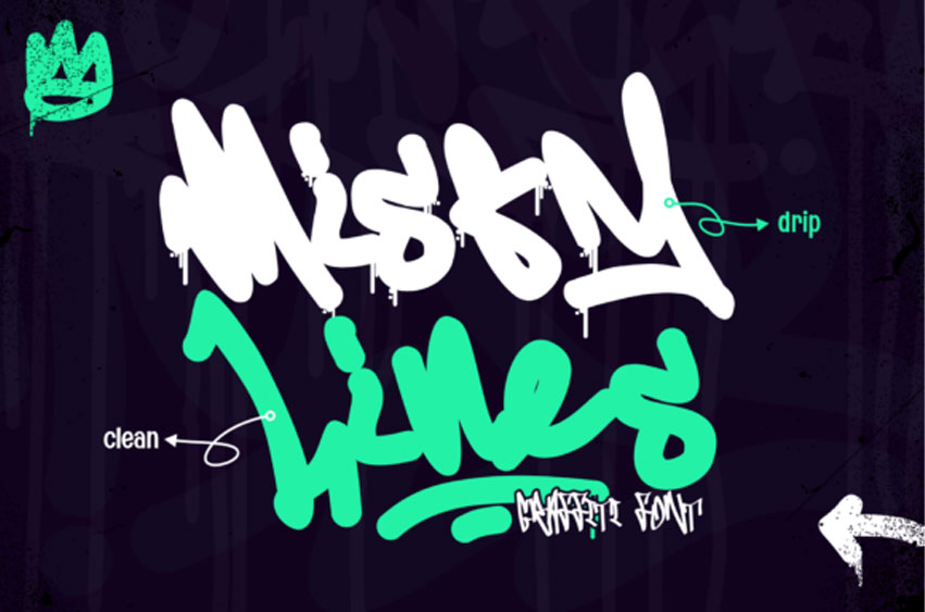 Misty Lines Font