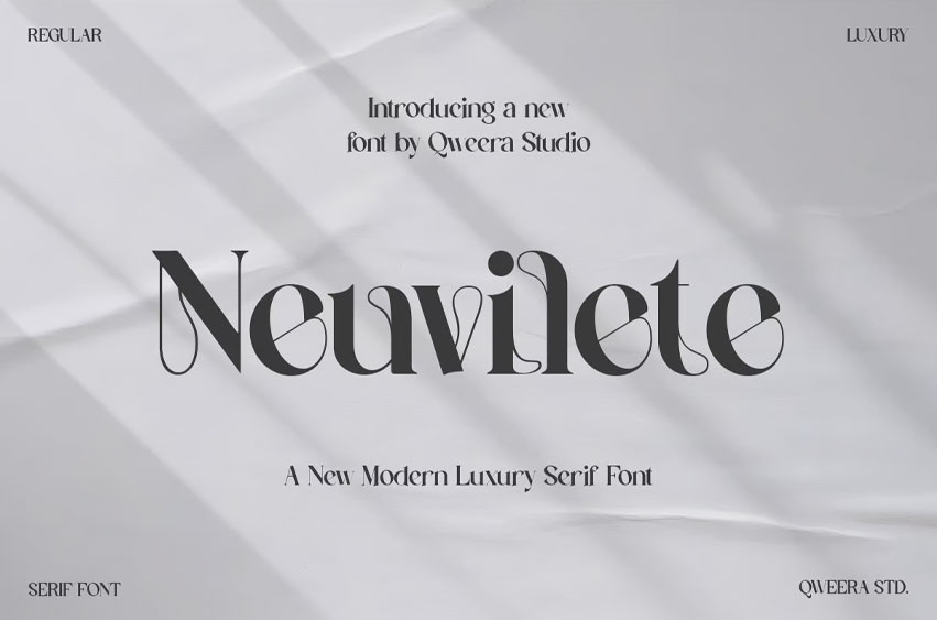 Neuvilete Font