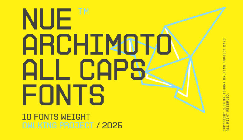 Nue Archimoto Font