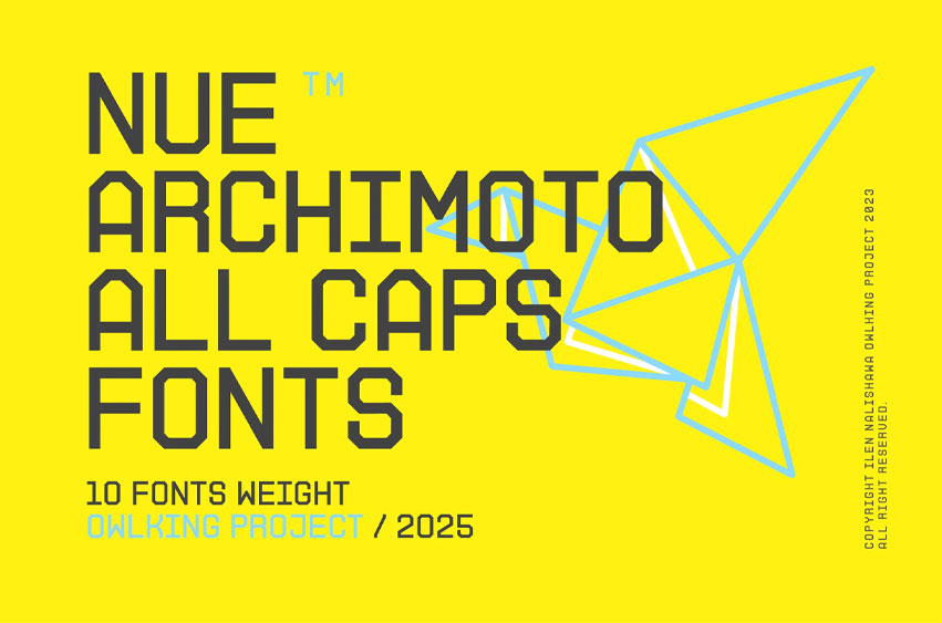 Nue Archimoto Font