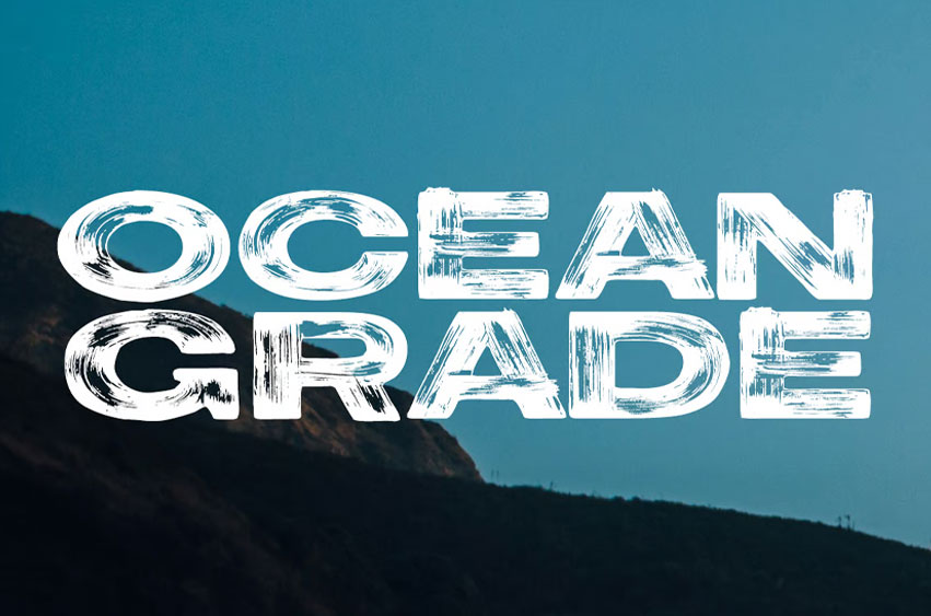 Ocean Grade Font