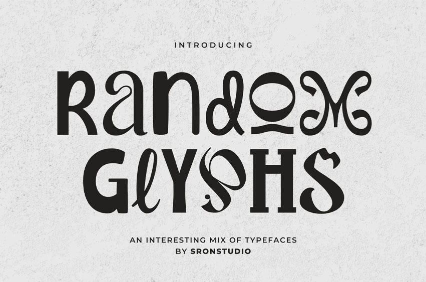 Random Glyphs Font