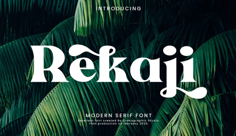 Rekaji Font