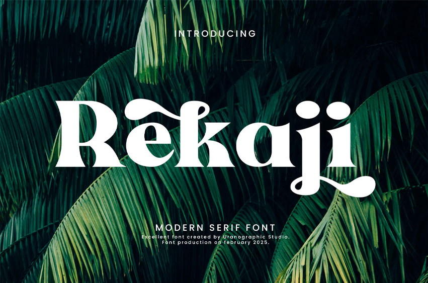 Rekaji Font