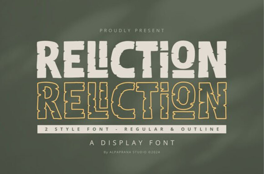 Reliction Font