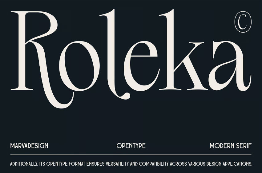 Roleka Font