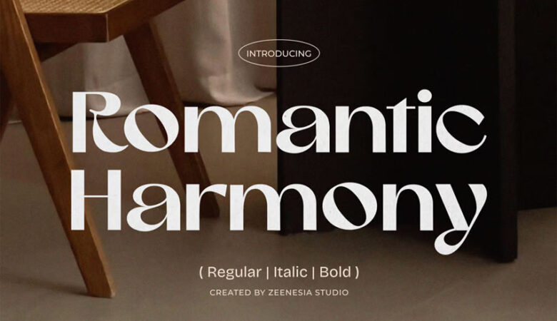 Romantic Harmony Font