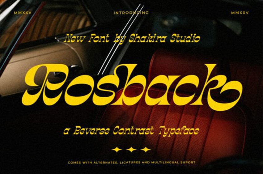 Rosback Font