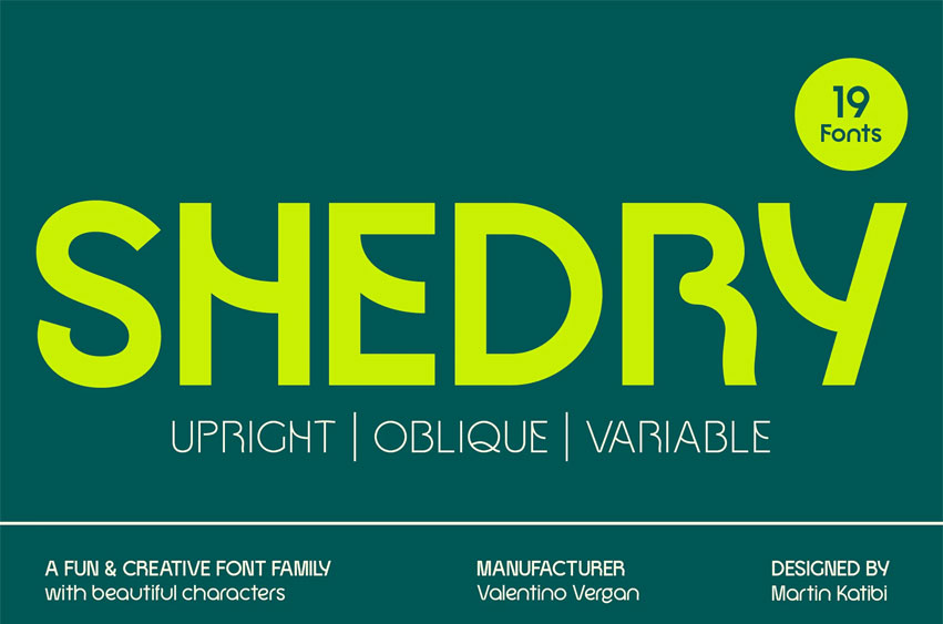 Shedry Font