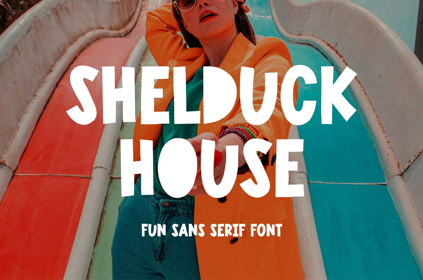 Shelduck House Font