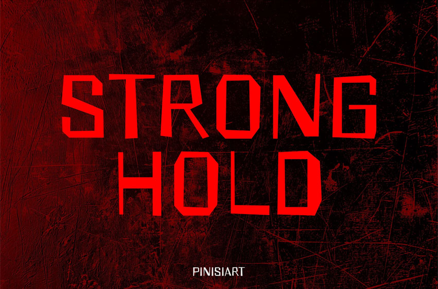 Stronghold Font