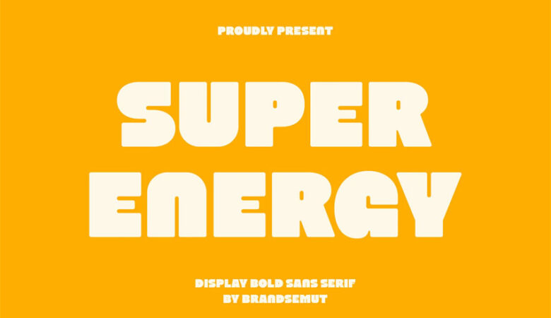 Super Energy Font