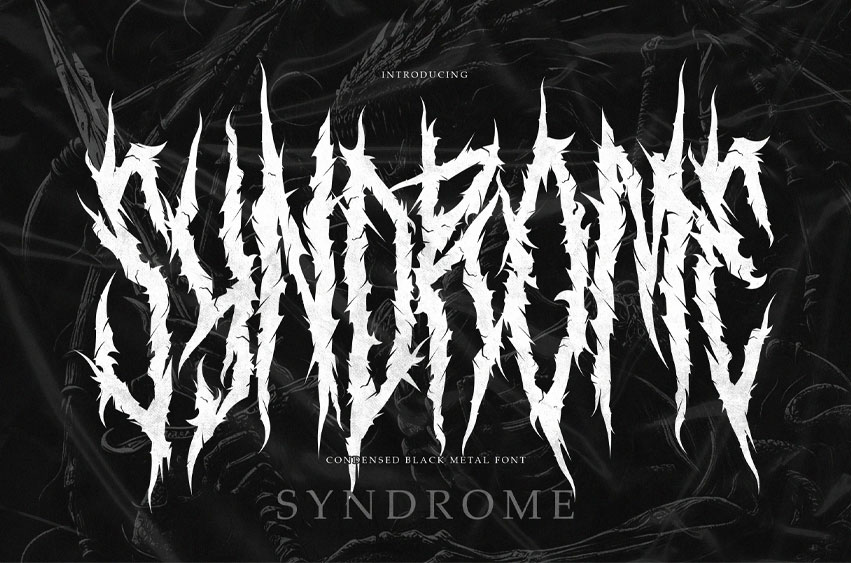 Syndrome Font