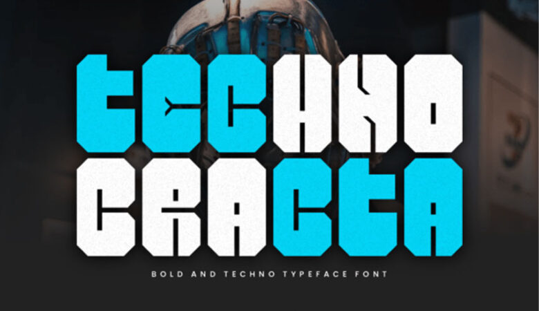 Techno Cracta Font