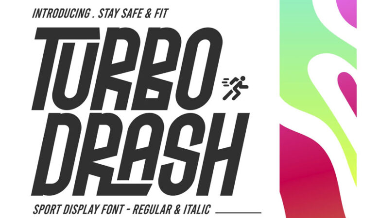 Turbo Drash Font