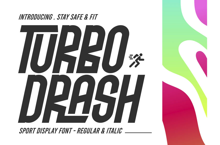 Turbo Drash Font