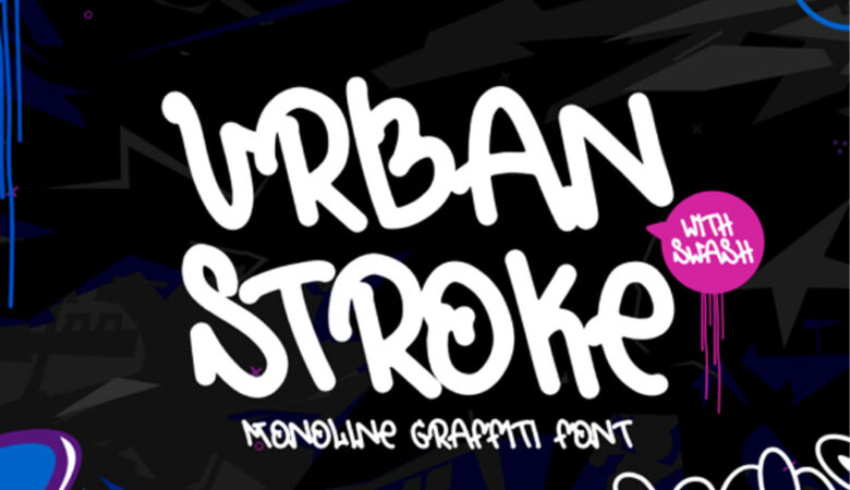 Urban Stroke Font