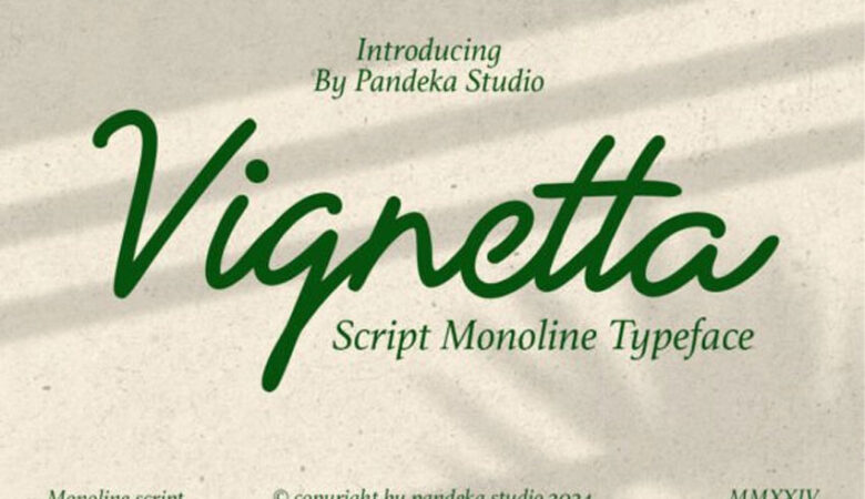 Vignetta Font