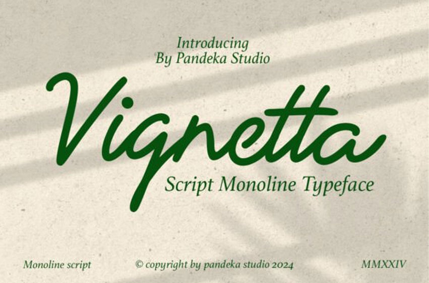 Vignetta Font