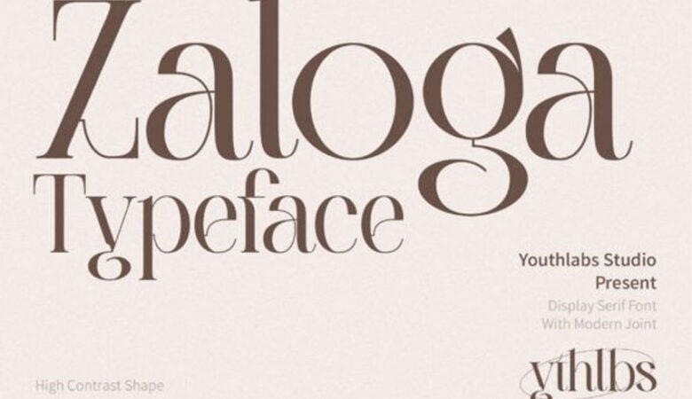 Zaloga Font