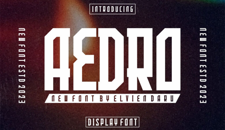 Aedro Font