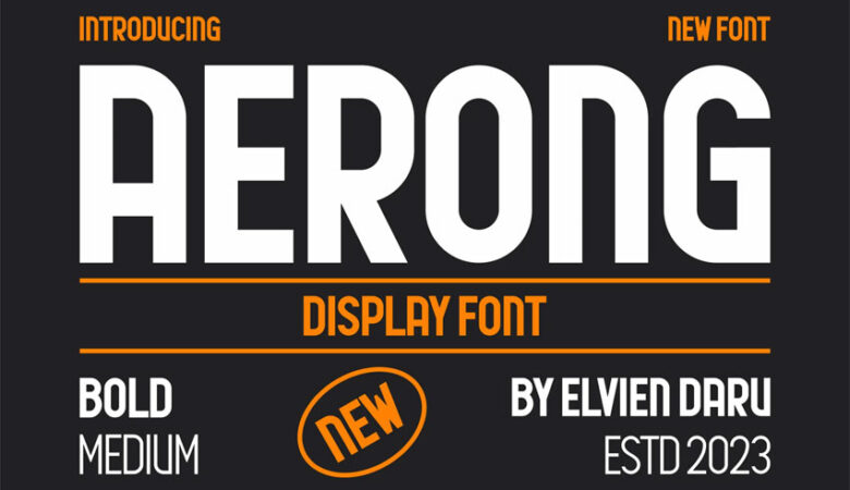 Aerong Font