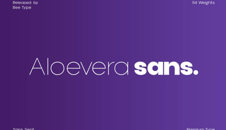 Aloevera Sans Font