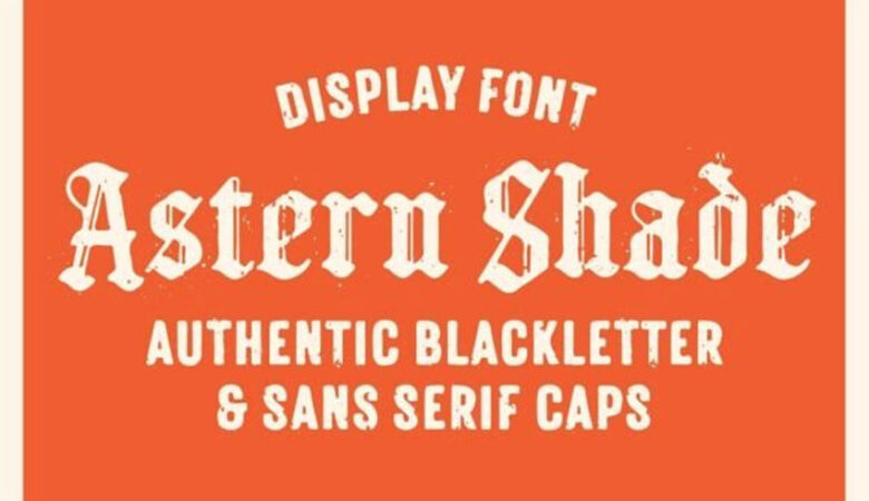 Astern Shade Font