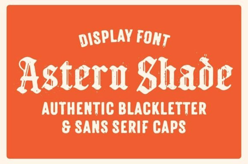 Astern Shade Font