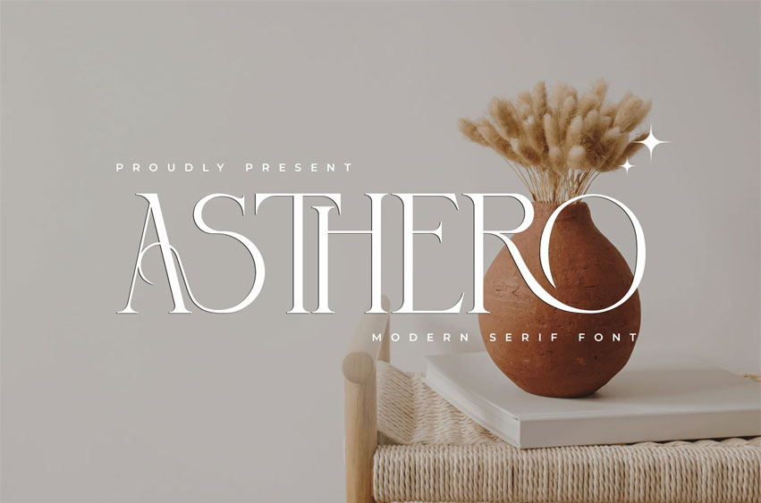 Asthero Font