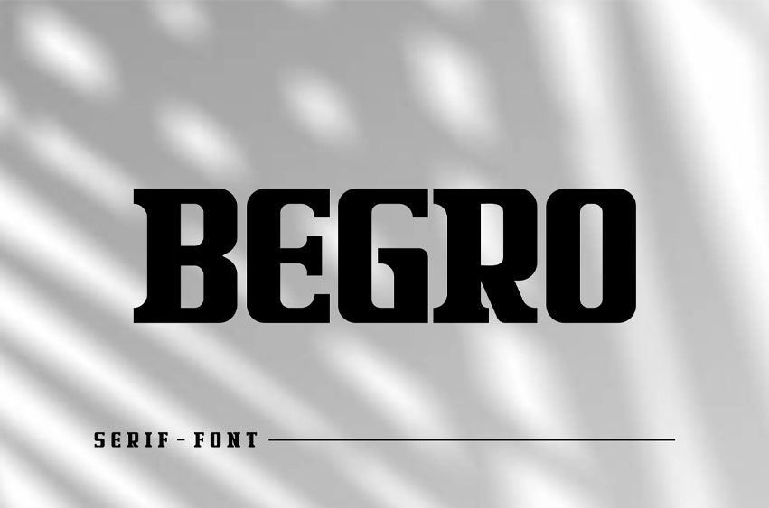 Begro Font