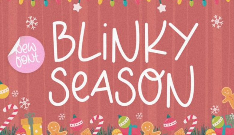 Blinky Season Font