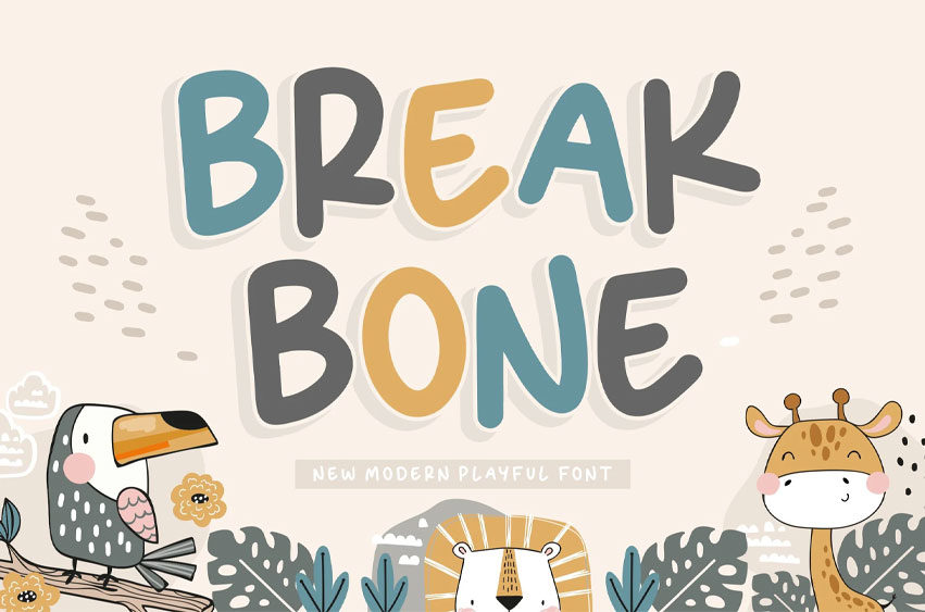 Breakbone Font