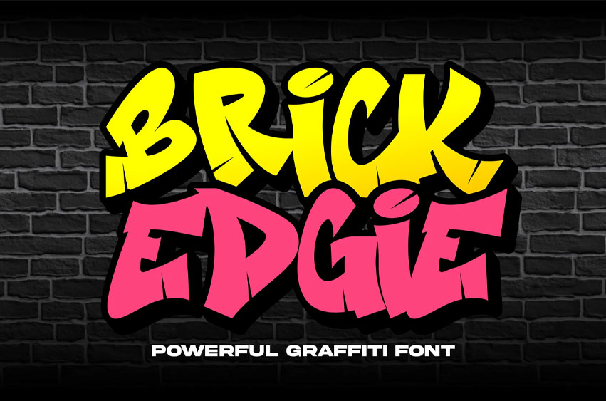 Brick Edgie Font