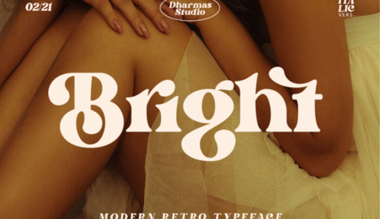 Bright Retro Font