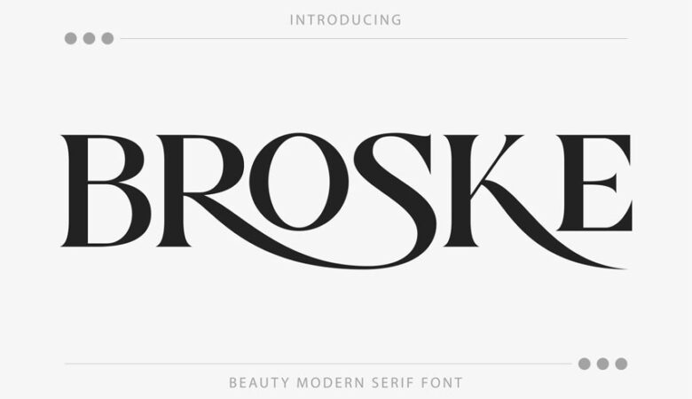 Broske Font