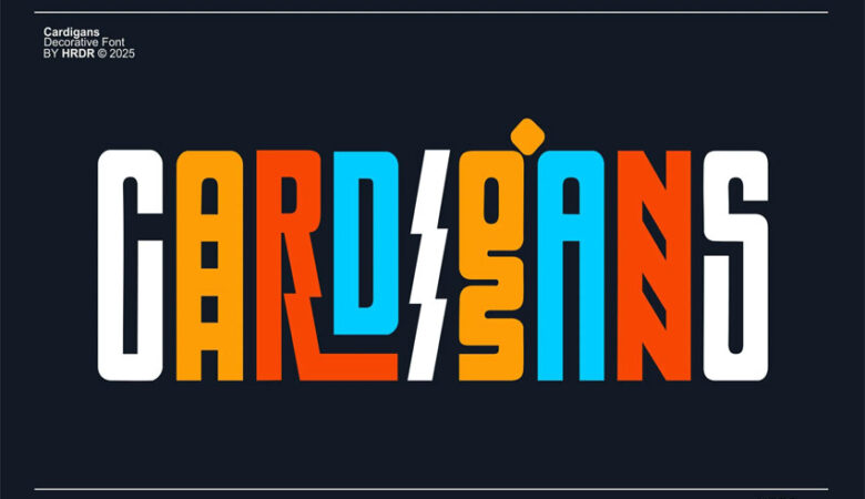 Cardigans Font