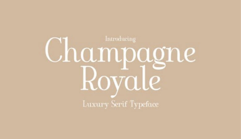 Champagne Royale Font