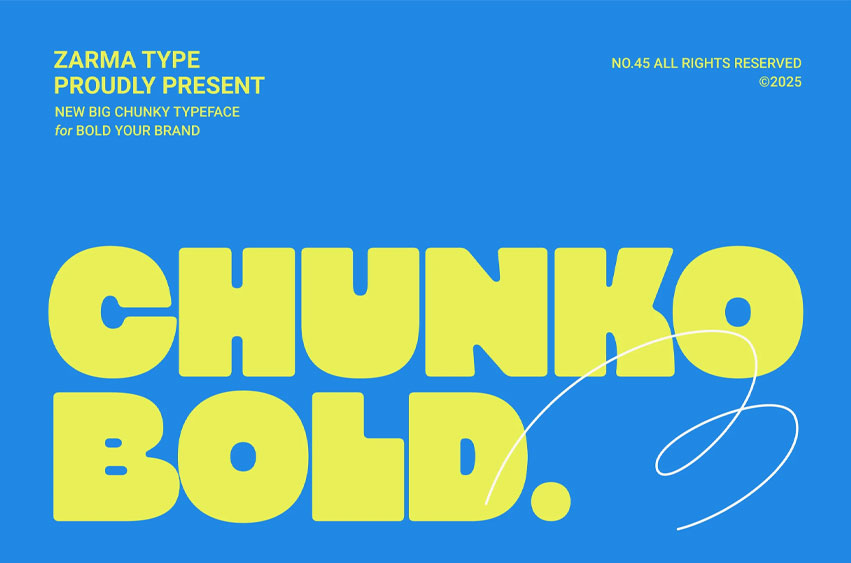 Chunko Bold Font