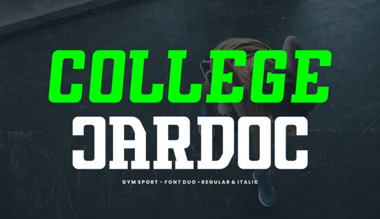 College Jardoc Font