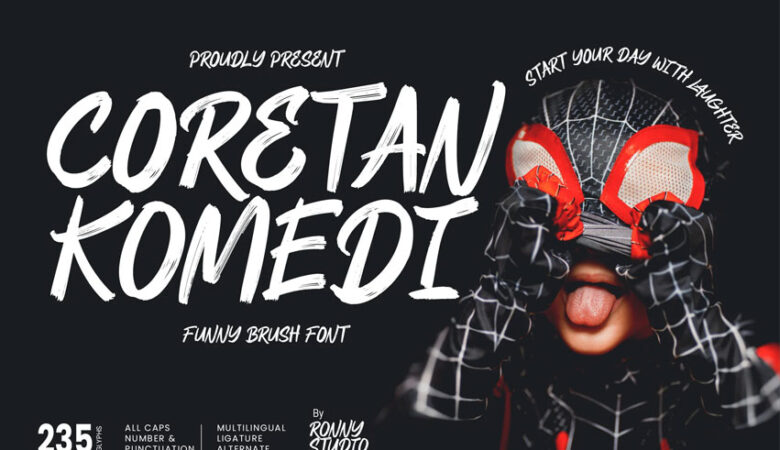 Coretan Komedi Font