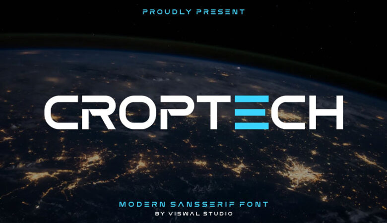 Croptech Font