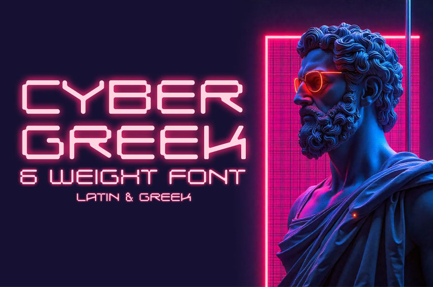 CyberGreek Font